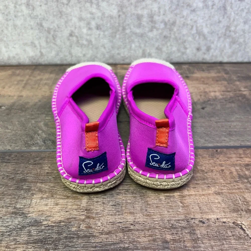 Sea Star Beachwear Beach‎ Comber Fuchsia Pink Espadrille Water Shoe Kids Size K2
